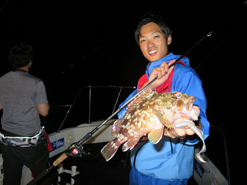 大阪湾 夜ボートロックフィッシュ