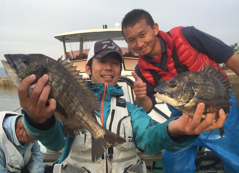 広島 江田島で筏かかり釣り