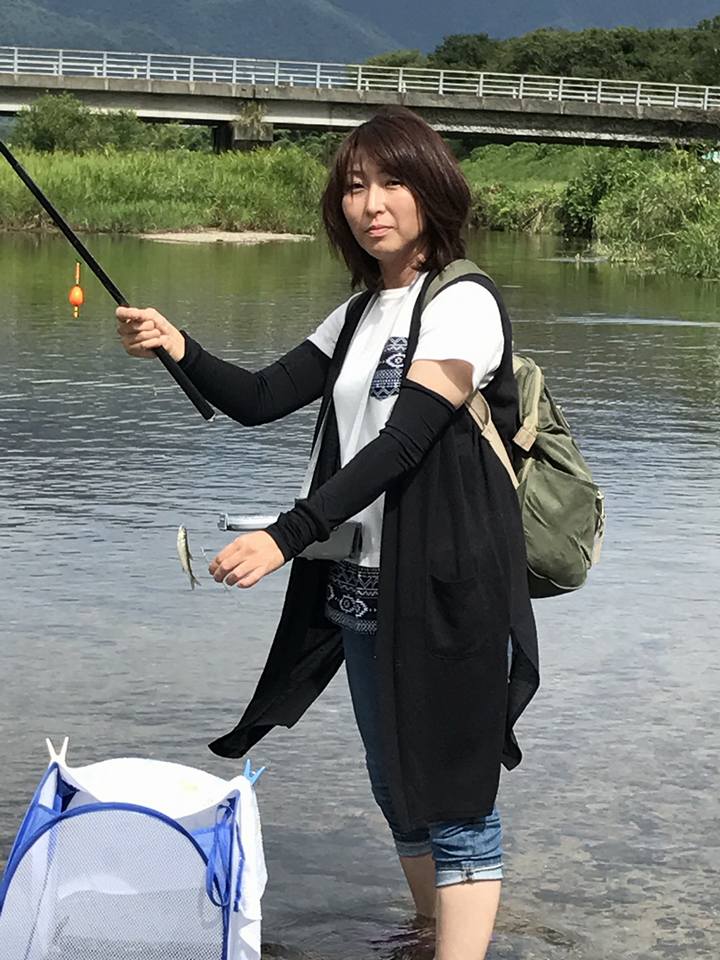 小鮎釣り