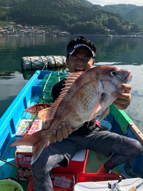 尾鷲のカセで真鯛釣り