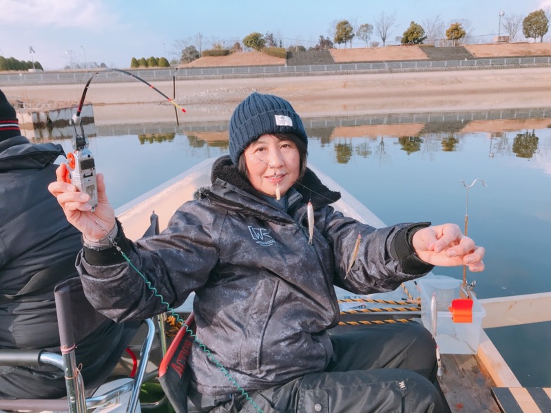 初わかさぎ釣り*