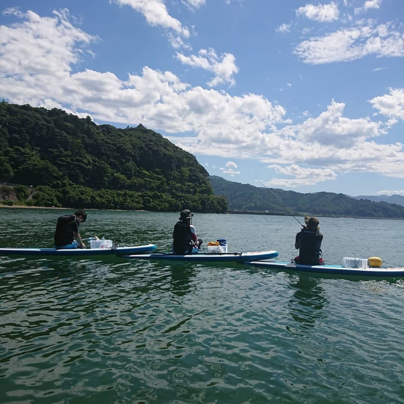 SUPフィッシング&イカメタル in 福井