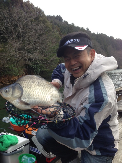 長谷大池でヘラ釣りを満喫!