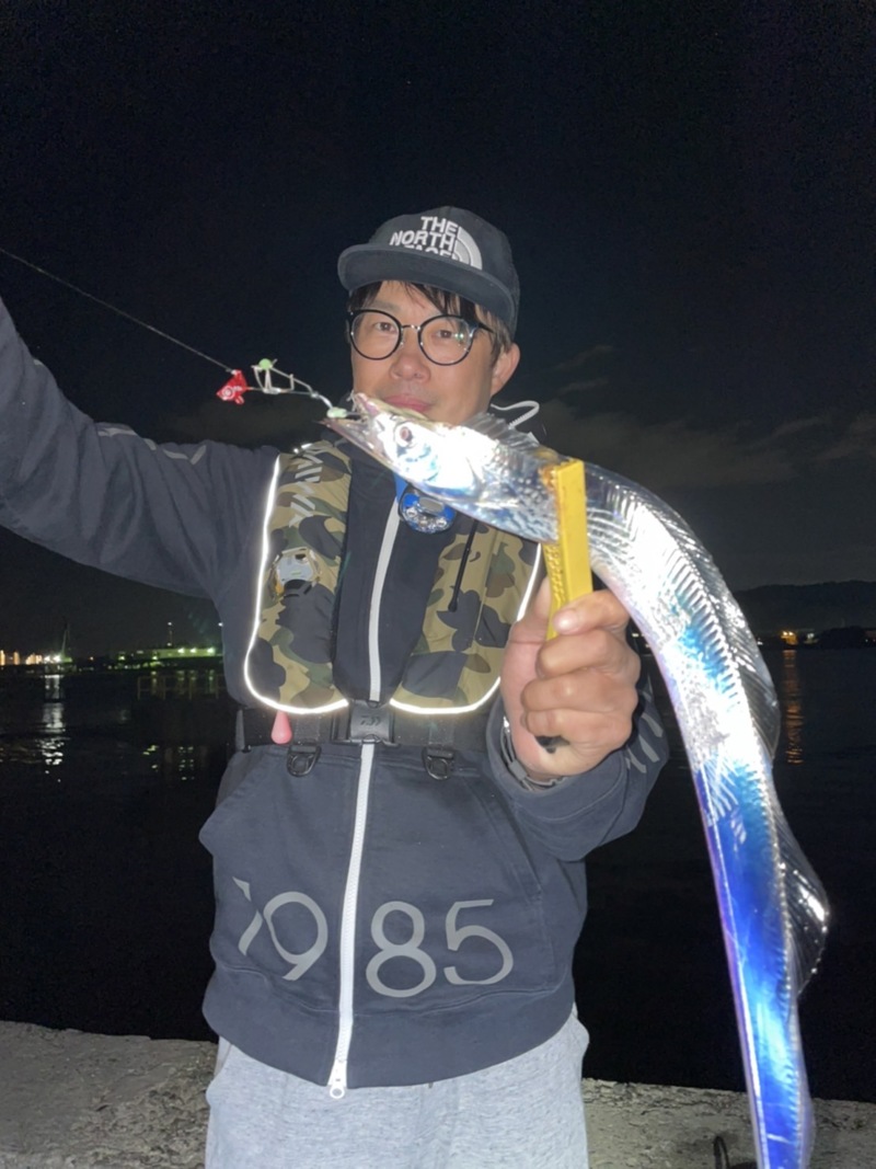 今期2度目!波止太刀魚釣り