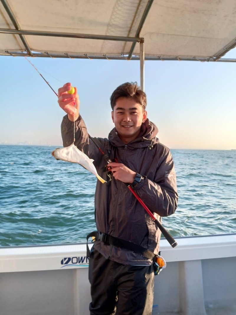 ショウサイフグ釣り