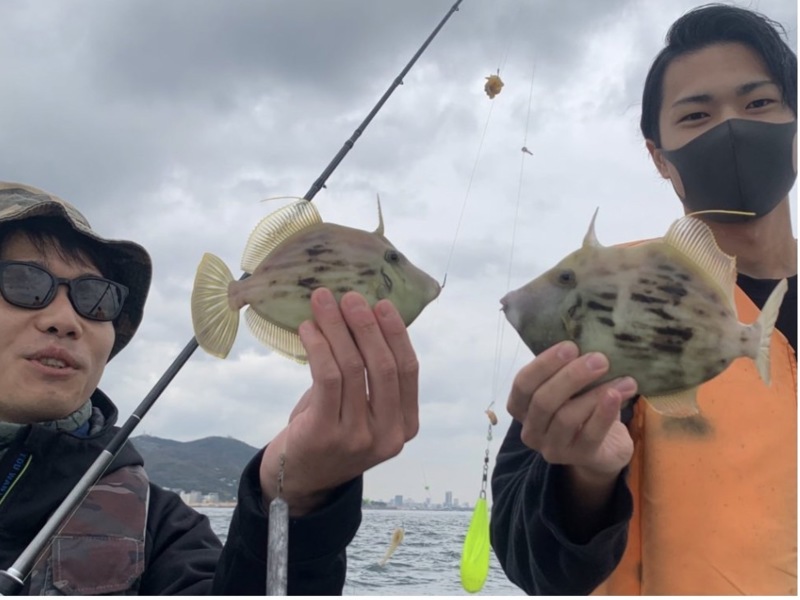 垂水カワハギ釣り