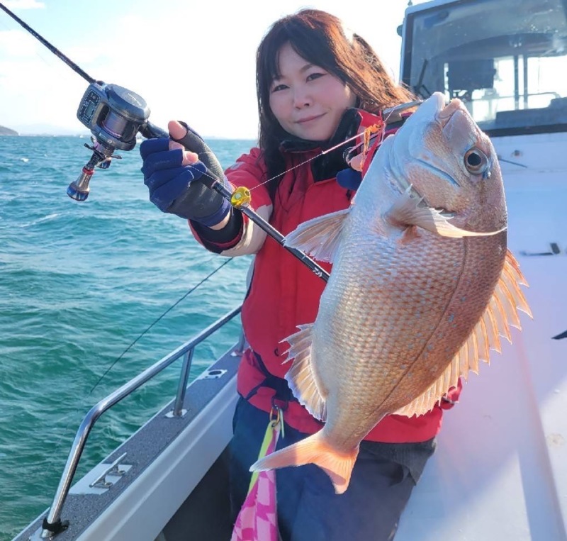 にらみ鯛を釣りに!