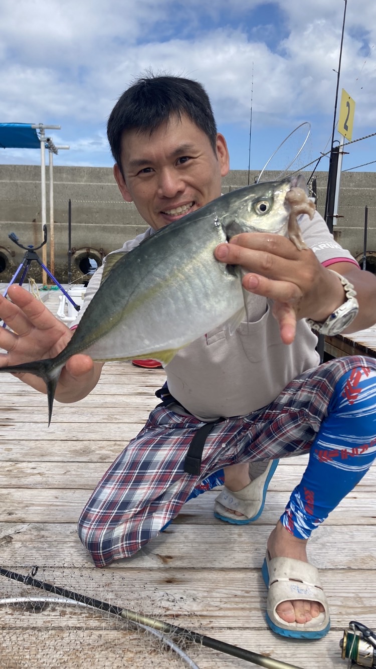 初めての海上釣り堀