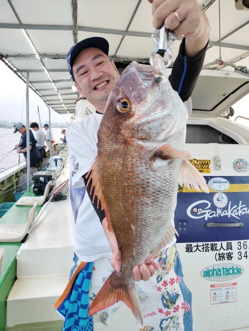 明石ひとつテンヤ真鯛釣り!