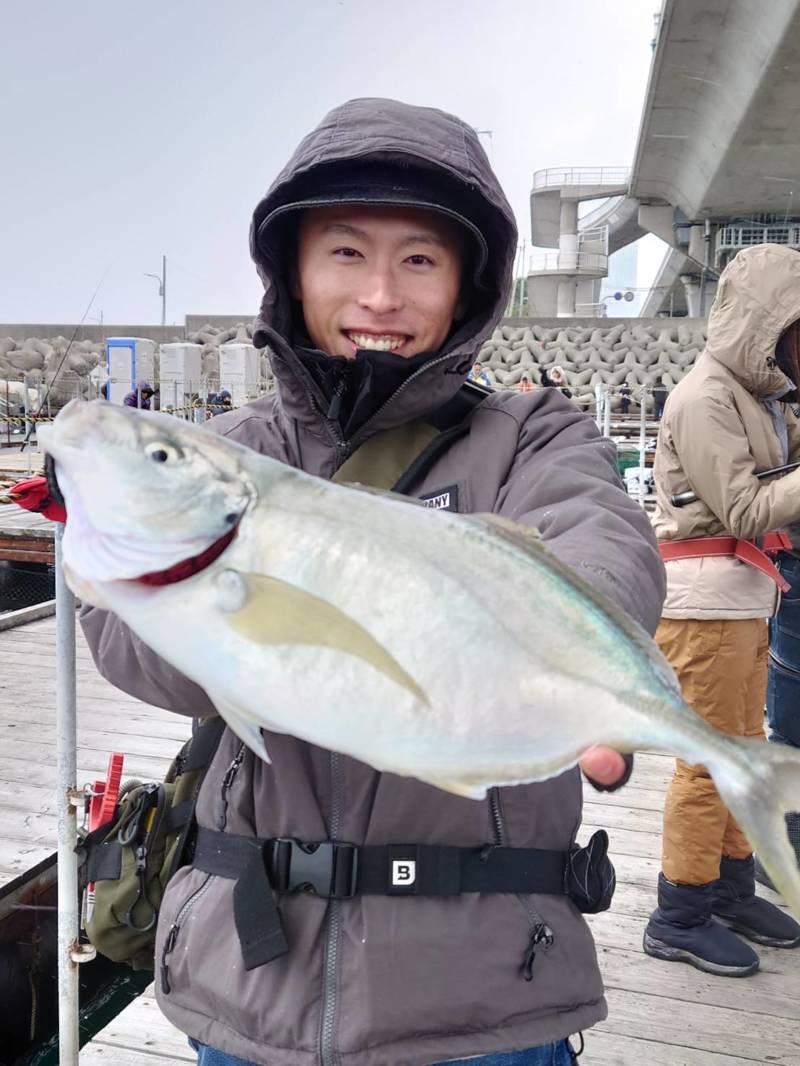 はじめての釣り堀!