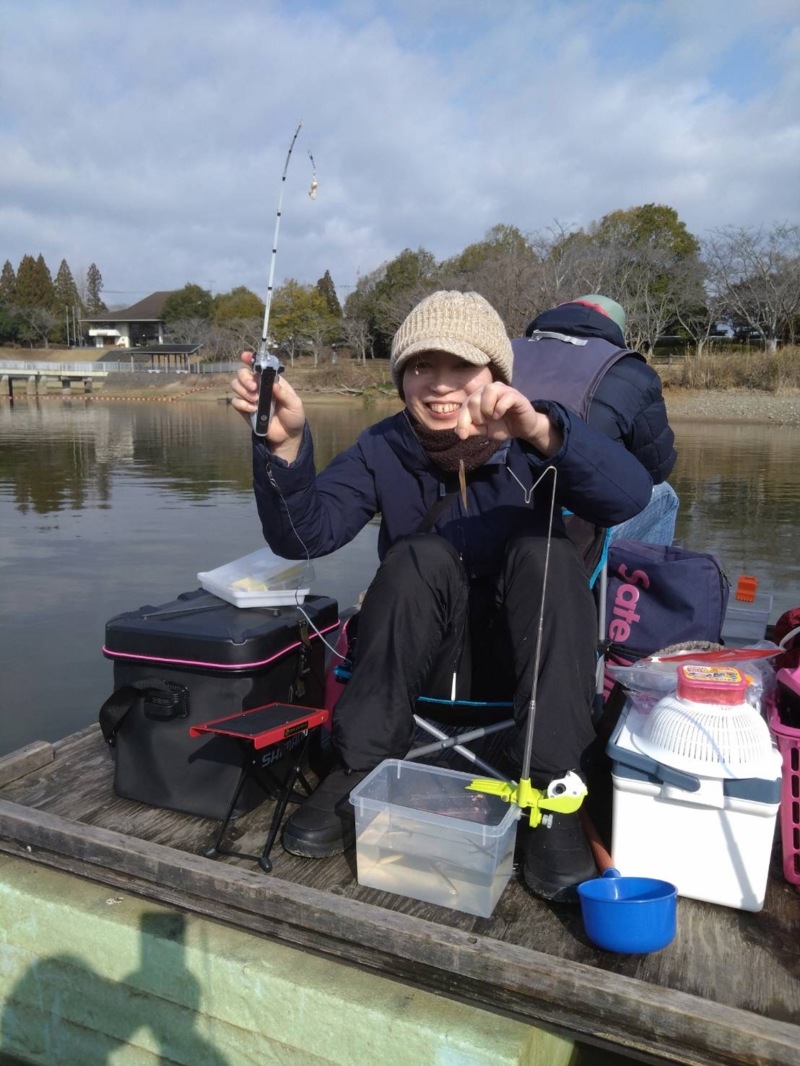 青野ダムワカサギ釣行