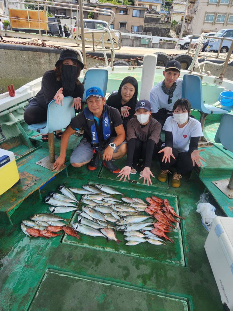 小島漁港発鬼アジ