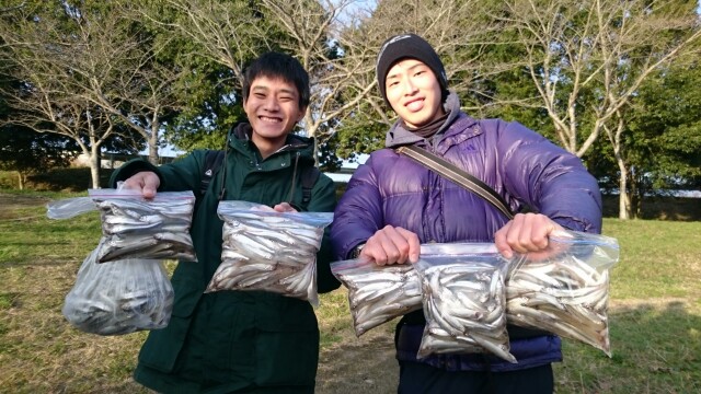 ☆ワカサギ釣り☆IN青野ダム