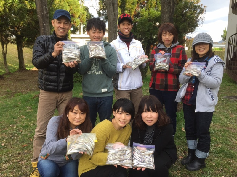 旬のワカサギ釣り IN青野ダム