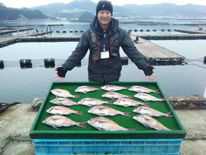 じゃのひれフィッシングパーク(海上釣り堀)