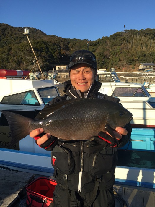 激シブ寒グレ釣行