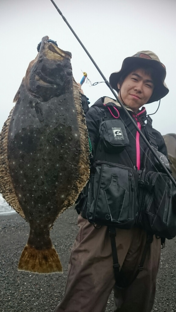 静岡サーフヒラメ釣行!